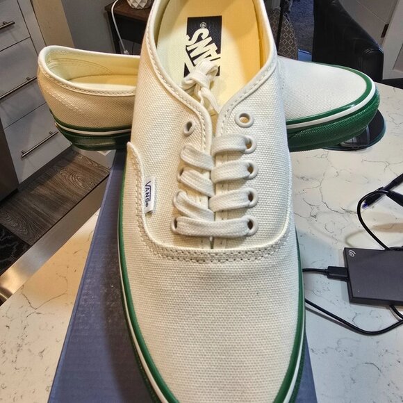 Vans Premium Duck Canvas Authentic 44 Unisex Shoes VN000EBNWGR MENS 13 NEW - Picture 3 of 9